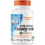 Doctor's Best Folát kyselina listová Quatrefolic­­ 400 mcg 90 kapslí – Hledejceny.cz