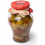 Amphora Olivy Gordal se sušenými rajčaty a kapary v olivovém oleji 580 g – Zboží Dáma