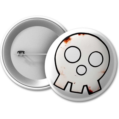 Fire Force placka logo Skull 50 mm – Zboží Mobilmania
