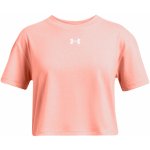Under Armour UA CROP sportstyle logo SS oranžová – Sleviste.cz
