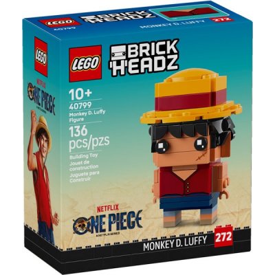 LEGO® BRICKHEADZ 40799 Figurka: Monkey D. Luffy – Zboží Živě