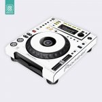 Doto Design Skin CDJ 850 DAY & NIGHT White – Zboží Živě
