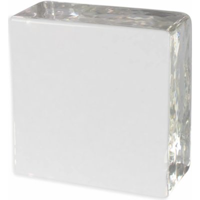 Fuchs Design Luxfera Crystal Collection lesklá/mléčné sklo, bílá, 10 x 10 x 5 cm – Zboží Mobilmania