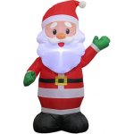 Esperanza Nafukovací LED Mikuláš 120cm síťový venkovní 41193 E-943629 – Hledejceny.cz