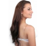Ramínka silikonová šíře 10 mm; 15 mm s kovovým zapínáním - (10 mm) transparent bílá – Hledejceny.cz