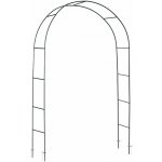 Plonos PL-990 Zahradní pergola oblouk 240 cm, černý – Sleviste.cz