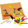 Dřevěná hračka Bimo hra s kladívkem 82188 Martello