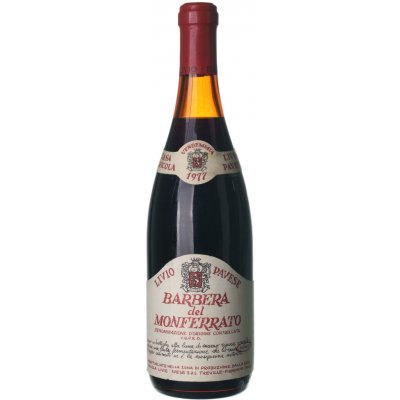 Livio Pavese Barbera del Monferrato suché červené 1977 0,75 l (holá láhev) – Hledejceny.cz