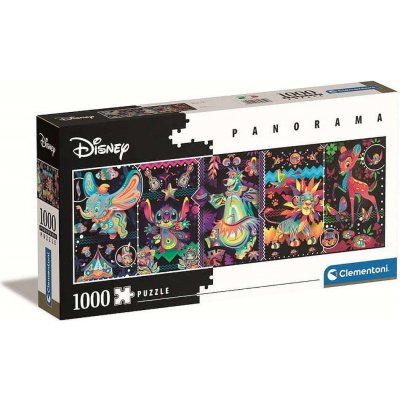 CLEMENTONI Panoramatické Disney klasika 1000 dílků – Zboží Mobilmania
