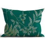 MKLuzkoviny.cz bavlna Renforcé Gabriela tmavě zelený 50 x 70 cm – Hledejceny.cz