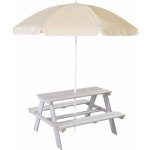 Roba Outdoor+ dětský zahradní nábytek šedá/světlá – Zboží Dáma