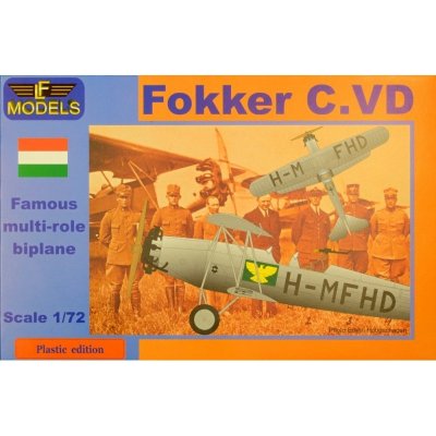 models Fokker C.VD Hungary 3x camo LF PE7205 1:72