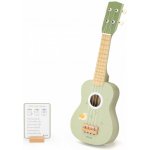 VIGA POLARB DŘEVĚNÁ KYTARA ZELENÁ UKULELE AKUSTICKÉ NOTY VÝUKA HRY – Zboží Dáma