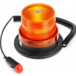 MAR-POL Maják na auto magnetický - oranžový 10-30V 30LED M82715 – Zbozi.Blesk.cz