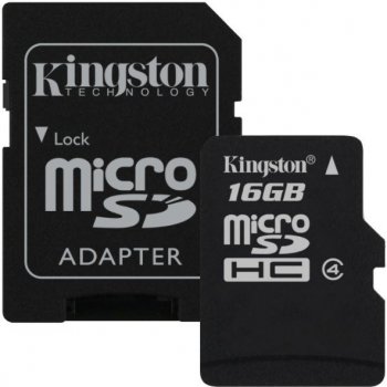 Kingston microSDHC 16 GB Class 4 SDC4/16GB