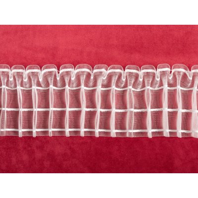 Řasící stuha RS-014 zdobené vlnky - výška 10 cm - řasení 1:2,5 – Hledejceny.cz