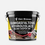 Gumoasfaltová hydroizolace DenBit DISPER DN, kbelík 5 kg, černá