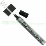 Sakura popisovač Pen Touch s tekutou barvou kaligrafický 5 mm Stříbrný – Hledejceny.cz