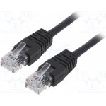Gembird PP12-3M/BK UTP Patch, cat. 5e, 3m, černý – Zboží Živě