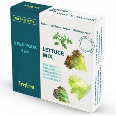 Tregren Lettuce mix-salátový mix (kapsle se semeny 4ks) (SEEDPOD89) Kapsle se semeny – Hledejceny.cz