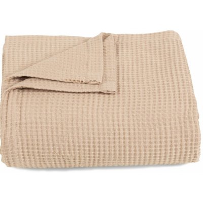 Artek 92 Ltd. Bavlněný vaflový přehoz béžová 220X230 – Hledejceny.cz