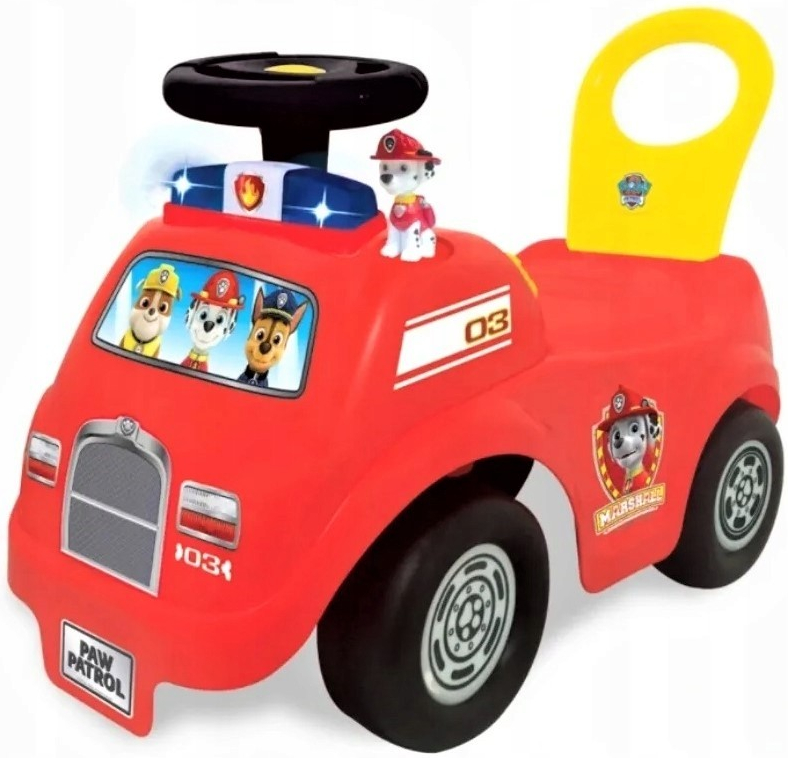 Kiddieland Paw Patrol Team Activity Ride On se zvukem a světlem