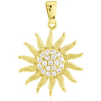 Gemmax Jewelry Zlatý přívěsek Slunce GLPYB 37961