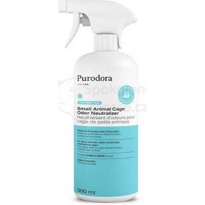 Purodora Odstraňovač zápachu a čistič na klece pro malá zvířata 2v1 500 ml – Hledejceny.cz