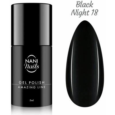 NANI Gel lak Amazing line Black Night 5 ml – Zbozi.Blesk.cz