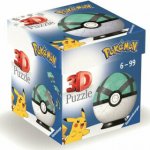 RAVENSBURGER 3D Puzzleball Pokémon Net Ball 54 ks – Zboží Dáma