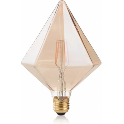 Ideal Lux 201276 LED žárovka Vintage 1x5W E27 360lm 2200K jantarová – Zboží Živě