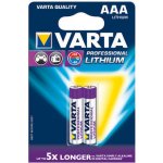 Varta Ultra Lithium 2ks AAA 6103301402 – Zboží Mobilmania