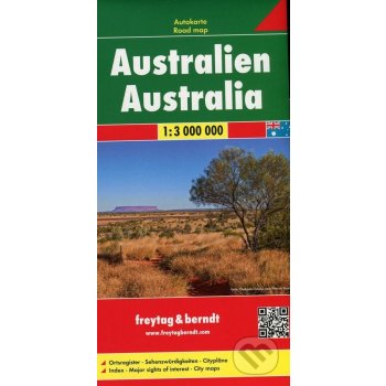 Austrália plán 1:3 000 000 AK 187