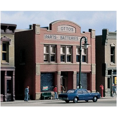 Woodland Scenics městský dům s prodejnou DPM50300 – Zboží Dáma