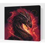 Vymalujsisam.cz Malování podle čísel Ohnivý drak – Zboží Dáma