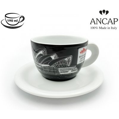 dAncap šálek s podšálkem cappuccino Grande Musica Sydney 190 ml