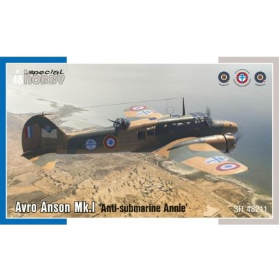 Avro Anson Special Hobby Mk.I 'Anti submarine Annie' SH 48211 1:48 – Zboží Mobilmania