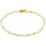 Gemmax Jewelry zlatý tenisový náramek s dvojitou linií zirkonů GLBYB-18-02690 – Hledejceny.cz
