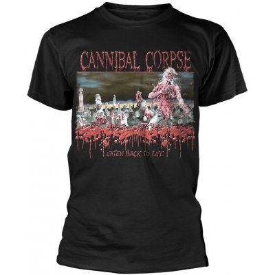 Cannibal Corpse tričko Eaten Back To Life Černá – Hledejceny.cz