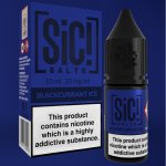 Sic!Salts Salt Blackcurrant Ice 10 ml 20 mg – Zboží Dáma