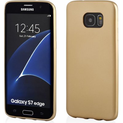 Pouzdro Global technology Samsung G935 S7 EDGE iGEL zlaté – Zboží Mobilmania