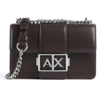 Armani Exchange Jod small crossbody kabelka tmavě hnědá – Hledejceny.cz