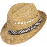 Krumlovanka letní slaměný klobouk Trilby 2004 natural