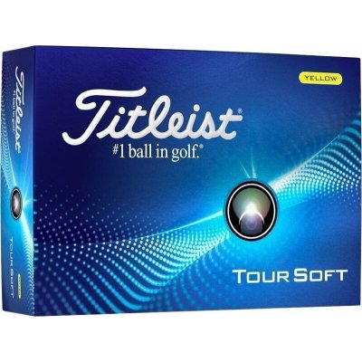 Titleist Tour Soft žluté 12 ks – Zboží Dáma