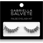 Gabriella Salvete False Eyelash Kit umělé řasy s lepidlem typ Basic Black