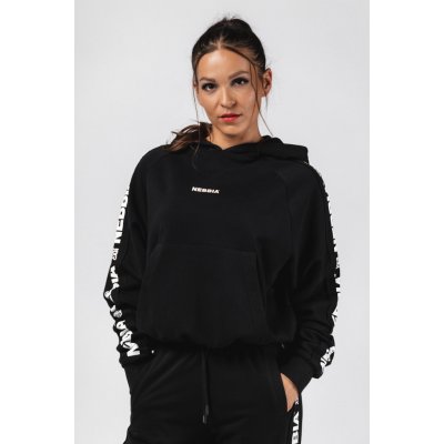 Nebbia mikina s kapucí OFF-DUTY 489 BLACK – Sleviste.cz