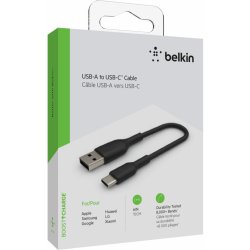 Belkin CAB001BT0MBK USB-C, 15cm, černý