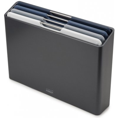 JOSEPH JOSEPH Prkénka se stojanem Folio 60186 Graphite / Blue / Regular (30x20cm) – Zboží Mobilmania