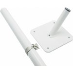 Držák na vlajku: fasádní komplet + ocelové tyče - Jednoramenný – Hledejceny.cz