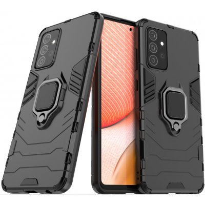 Pouzdro IZMAEL Odolné Ring Armor Case Samsung Galaxy A72 5G černé